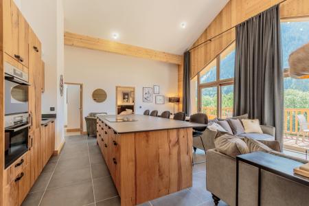 Urlaub in den Bergen 5-Zimmer-Appartment für 10 Personen (A21) - Résidence les Terrasses de la Vanoise - Champagny-en-Vanoise - Wohnzimmer