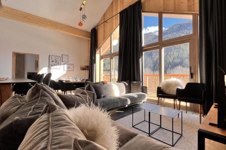 Urlaub in den Bergen 5-Zimmer-Appartment für 10 Personen (A21) - Résidence les Terrasses de la Vanoise - Champagny-en-Vanoise - Wohnzimmer