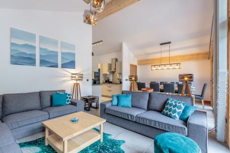 Urlaub in den Bergen 5-Zimmer-Appartment für 10 Personen (A22) - Résidence les Terrasses de la Vanoise - Champagny-en-Vanoise - Wohnzimmer