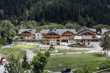 Ski verhuur Résidence les Terrasses de la Vanoise - Champagny-en-Vanoise - Buiten zomer