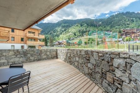 Wakacje w górach Apartament 2 pokojowy 4 osób (C01) - Résidence les Terrasses de la Vanoise - Champagny-en-Vanoise - Taras