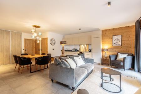 Vacaciones en montaña Apartamento 2 piezas cabina para 4 personas (B01) - Résidence les Terrasses de la Vanoise - Champagny-en-Vanoise - Estancia