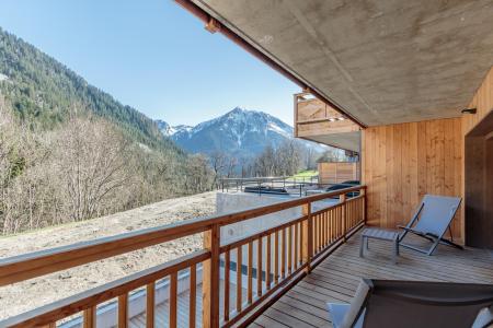 Vacaciones en montaña Apartamento 4 piezas para 6 personas (B13) - Résidence les Terrasses de la Vanoise - Champagny-en-Vanoise - Balcón