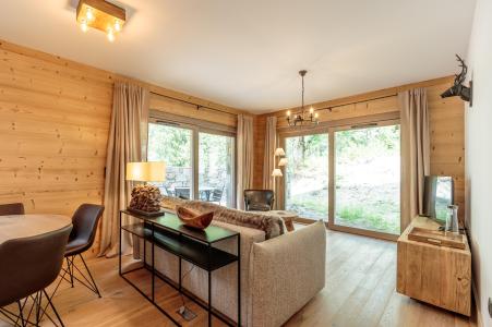 Vakantie in de bergen Appartement 2 kamers 4 personen (C01) - Résidence les Terrasses de la Vanoise - Champagny-en-Vanoise - Woonkamer