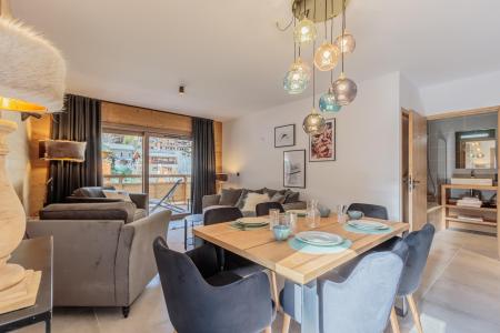 Vakantie in de bergen Appartement 3 kamers bergnis 6 personen (B14) - Résidence les Terrasses de la Vanoise - Champagny-en-Vanoise - Woonkamer