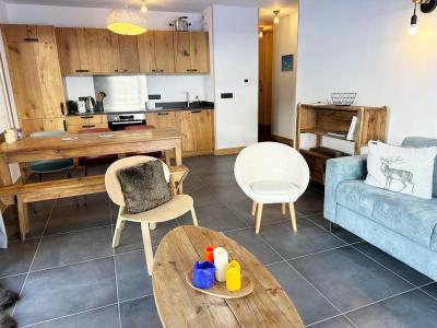 Vakantie in de bergen Appartement 3 kamers bergnis 7 personen (B04) - Résidence les Terrasses de la Vanoise - Champagny-en-Vanoise - Woonkamer