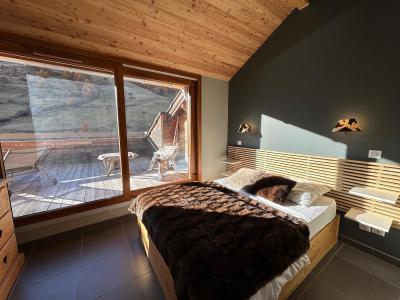 Urlaub in den Bergen 3-Zimmer-Holzhütte für 9 Personen (52) - Résidence Les Terrasses de Vars Ste Marie  - Vars - Schlafzimmer