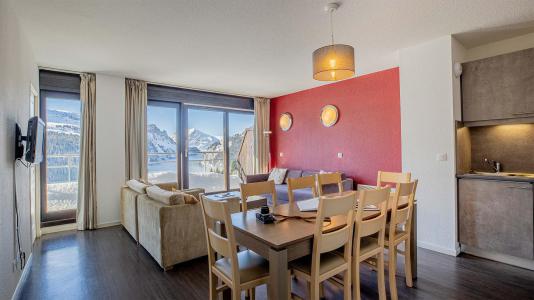 Vacanze in montagna Appartamento 4 stanze per 8 persone (BDF) - Résidence les Terrasses de Veret - Flaine - Soggiorno