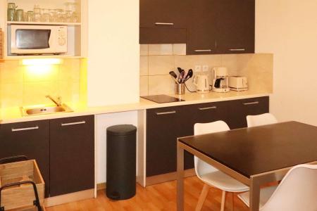 Wakacje w górach Apartament 2 pokojowy z alkową 6 osób (851) - Résidence les Terrasses du Soleil d'Or - Les Orres - Kuchnia