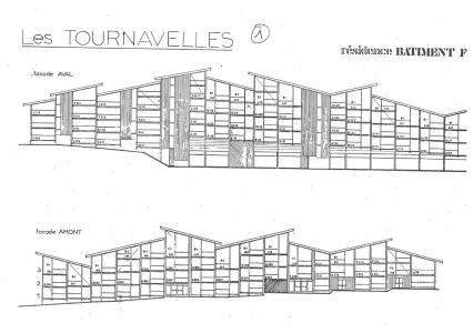 Urlaub in den Bergen Résidence les Tournavelles - Les Arcs - Plan