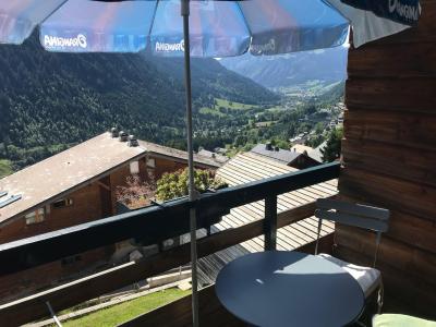 Vakantie in de bergen Studio 4 personen (5) - Résidence les Trifles - Châtel - Balkon