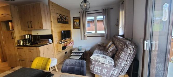 Urlaub in den Bergen 3-Zimmer-Appartment für 6 Personen (A12) - Résidence Les Tyroliens - Châtel - Wohnzimmer
