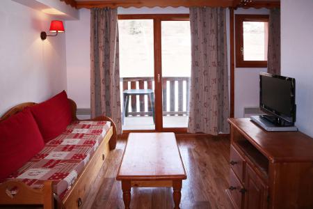 Urlaub in den Bergen 2-Zimmer-Berghütte für 6 Personen (483) - Résidence les Valérianes - Monts du Bois d'Or - Les Orres - Wohnzimmer