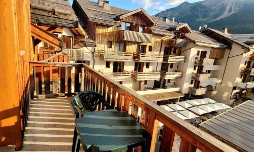 Urlaub in den Bergen 2-Zimmer-Berghütte für 6 Personen (485) - Résidence les Valérianes - Monts du Bois d'Or - Les Orres - Balkon