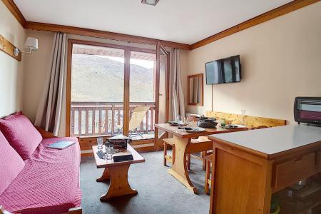 Urlaub in den Bergen 2-Zimmer-Appartment für 4 Personen (402) - Résidence les Valmonts - Les Menuires - Wohnzimmer