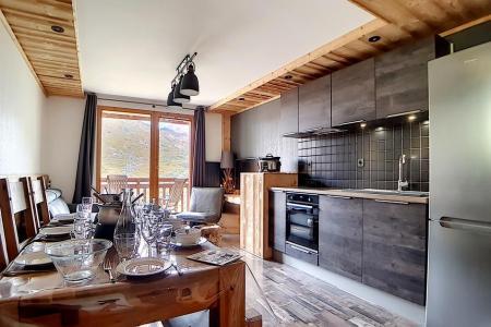 Holiday in mountain resort 4 room duplex apartment 10 people (1217) - Résidence les Valmonts - Les Menuires - Living room