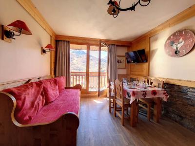 Vakantie in de bergen Appartement 2 kamers 4 personen (1215) - Résidence les Valmonts - Les Menuires - Woonkamer