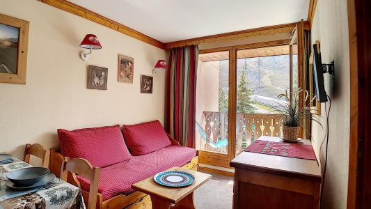 Vakantie in de bergen Appartement 2 kamers 4 personen (306) - Résidence les Valmonts - Les Menuires - Woonkamer