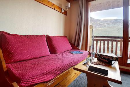 Vakantie in de bergen Appartement 2 kamers 4 personen (402) - Résidence les Valmonts - Les Menuires - Woonkamer