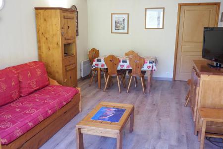 Vakantie in de bergen Appartement 3 kamers 6 personen (504) - Résidence les Valmonts - Les Menuires - Woonkamer