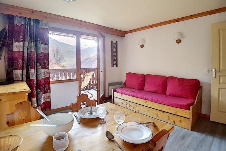 Vakantie in de bergen Appartement 2 kamers 4 personen (13) - Résidence les Valmonts B - Les Menuires - Woonkamer