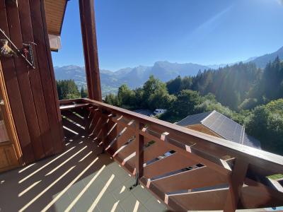 Urlaub in den Bergen Wohnung 3 Mezzanine Zimmer 6 Leute (17) - Résidence les Verdets - Morillon - Balkon