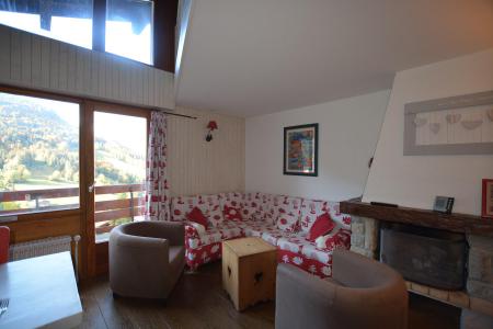 Vakantie in de bergen Appartement 4 kamers 7 personen (I2) - Résidence les Violettes - Le Grand Bornand - Woonkamer