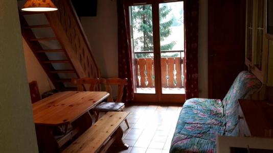 Vakantie in de bergen Appartement 2 kamers mezzanine 5 personen (15B) - Résidence les Voinettes - Châtel - Woonkamer