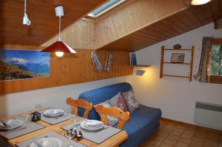 Vakantie in de bergen Studio mezzanine 4 personen (13B) - Résidence les Voinettes - Châtel - Woonkamer