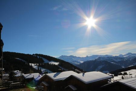 Vacances en montagne Studio 3 personnes (010) - Résidence Lezette 1 - Les Saisies - Balcon