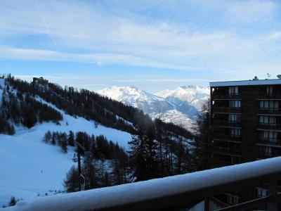 Urlaub in den Bergen 3-Zimmer-Appartment für 6 Personen (A507) - Résidence Lodges 1970 - La Plagne - Balkon