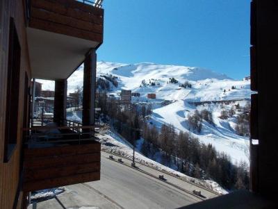 Vacaciones en montaña Apartamento 2 piezas para 4 personas (A407) - Résidence Lodges 1970 - La Plagne - Balcón