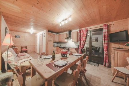 Vakantie in de bergen Appartement 3 kamers 7 personen (CAN004) - Résidence Lou Candres - Châtel - Woonkamer