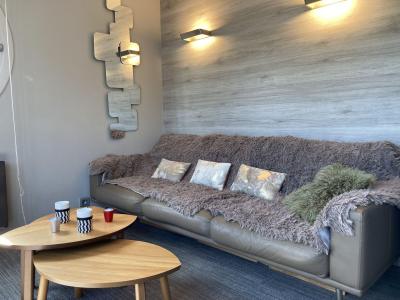 Vakantie in de bergen 3 kamer duplex appartement 6 personen (1214) - Résidence Malinka - Avoriaz - Woonkamer