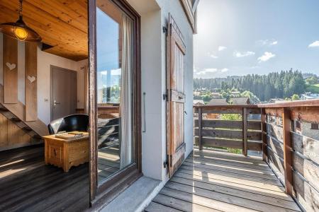 Vakantie in de bergen appartement 3 kamers duplex 5-6 personen - Résidence Marcelly - Les Gets - Buiten zomer