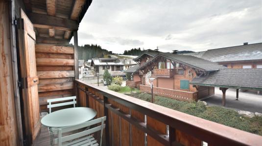 Vacanze in montagna Studio con alcova per 4 persone (2026) - Résidence Marcelly - Les Gets - Balcone