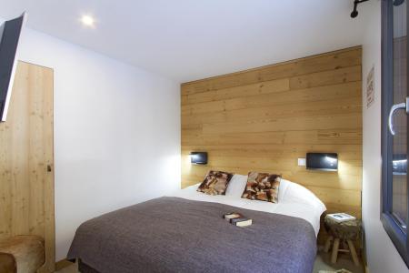 Holiday in mountain resort 3 room apartment cabin 5 people (2.2) - Résidence Mariande - Les 2 Alpes - Double bed