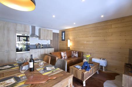 Holiday in mountain resort 3 room apartment cabin 5 people (2.2) - Résidence Mariande - Les 2 Alpes - Living room