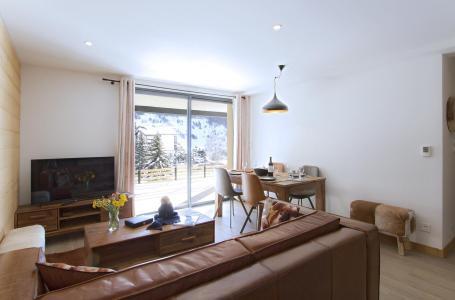 Holiday in mountain resort 3 room apartment cabin 5 people (2.2) - Résidence Mariande - Les 2 Alpes - Living room