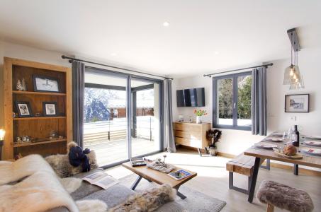 Urlaub in den Bergen 3-Zimmer-Appartment für 6 Personen (2.3) - Résidence Mariande - Les 2 Alpes - Wohnzimmer