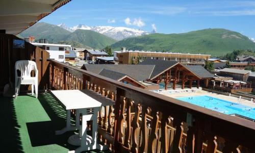Vakantie in de bergen Appartement 3 kamers 6 personen (50m²) - Résidence Menandiere - Alpe d'Huez - Buiten zomer
