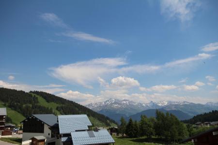 Vacanze in montagna Studio con alcova per 4 persone (114) - Résidence Mont Blanc A - Les Saisies - Esteriore estate