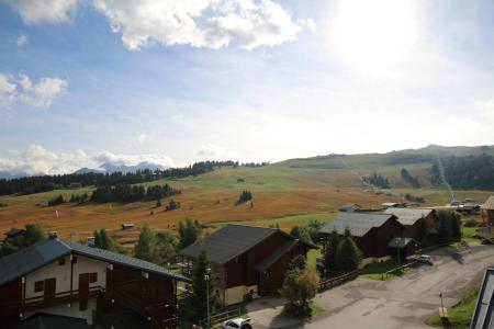 Vakantie in de bergen Studio bergnis 5 personen (123) - Résidence Mont Blanc A - Les Saisies - Buiten zomer