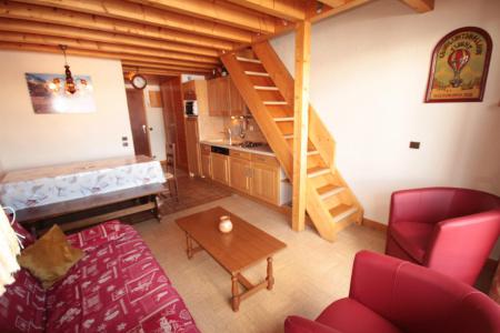 Vacaciones en montaña Apartamento 3 piezas mezzanine para 8 personas (129) - Résidence Mont Blanc A - Les Saisies - Estancia