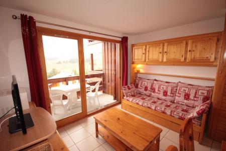 Vakantie in de bergen Appartement 2 kamers 6 personen (MTA122) - Résidence Mont Blanc A - Les Saisies - Woonkamer