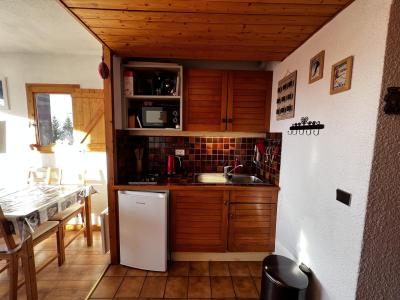 Vacances en montagne Studio coin montagne 4 personnes (112) - Résidence Mont Blanc A - Les Saisies - Kitchenette