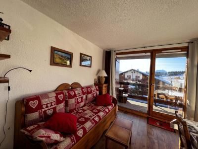 Vacances en montagne Studio coin montagne 4 personnes (112) - Résidence Mont Blanc A - Les Saisies - Séjour