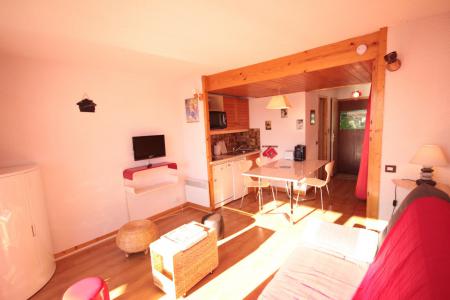 Urlaub in den Bergen Studio Schlafnische 4 Personen (115) - Résidence Mont Blanc A - Les Saisies - Wohnzimmer