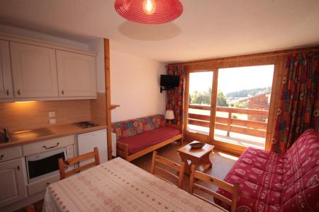 Urlaub in den Bergen 2-Zimmer-Berghütte für 6 Personen (210) - Résidence Mont Blanc B - Les Saisies - Wohnzimmer