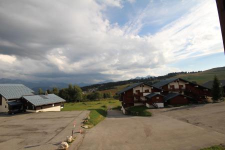 Urlaub in den Bergen 2-Zimmer-Holzhütte für 4 Personen (206) - Résidence Mont Blanc B - Les Saisies - Balkon